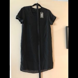 Perfect little All Saints black dress.